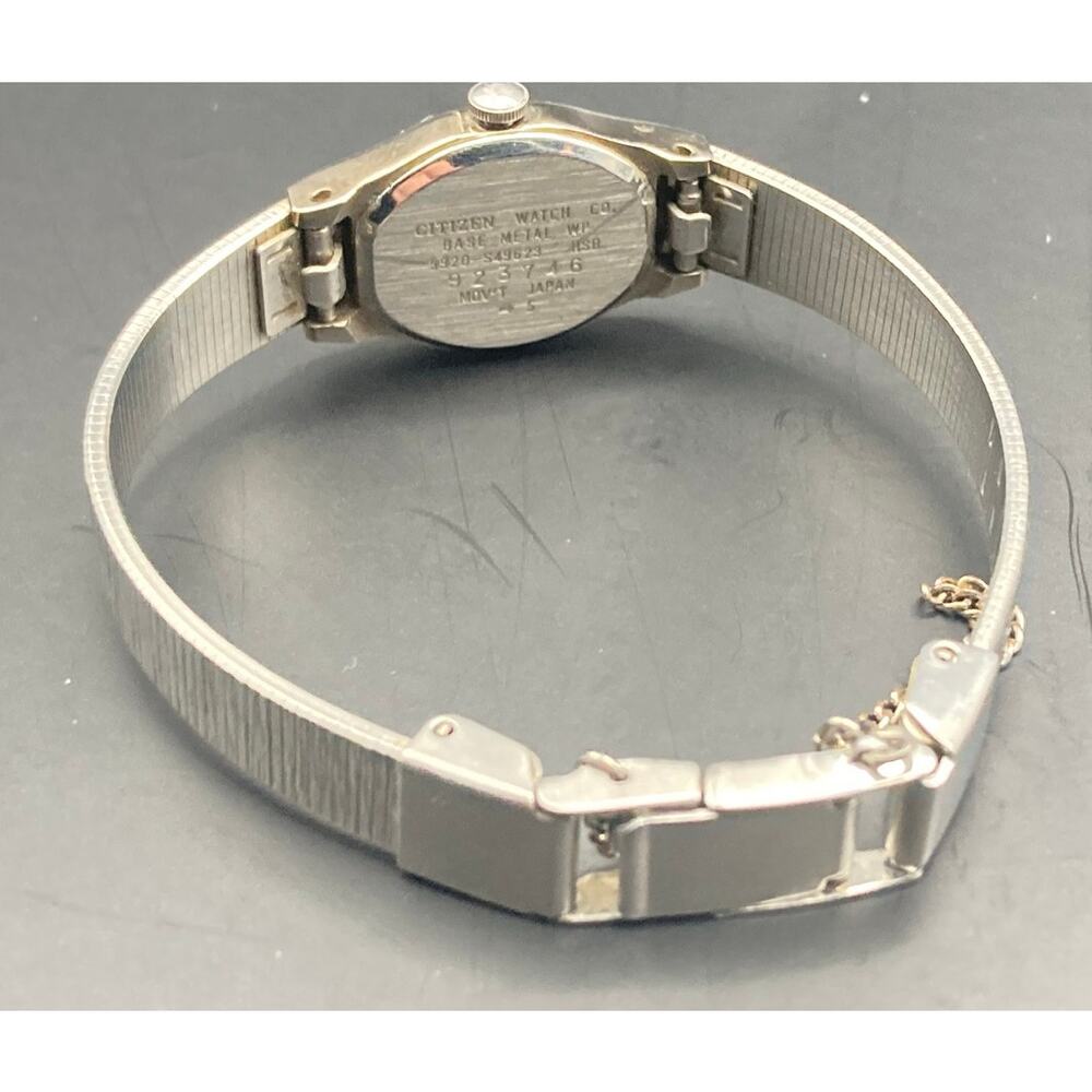 VTG Citizen 5920-S49623 Petite Women's Dress Watch 17MM - Fresh Battery - 5.25" - Picture 5 of 8